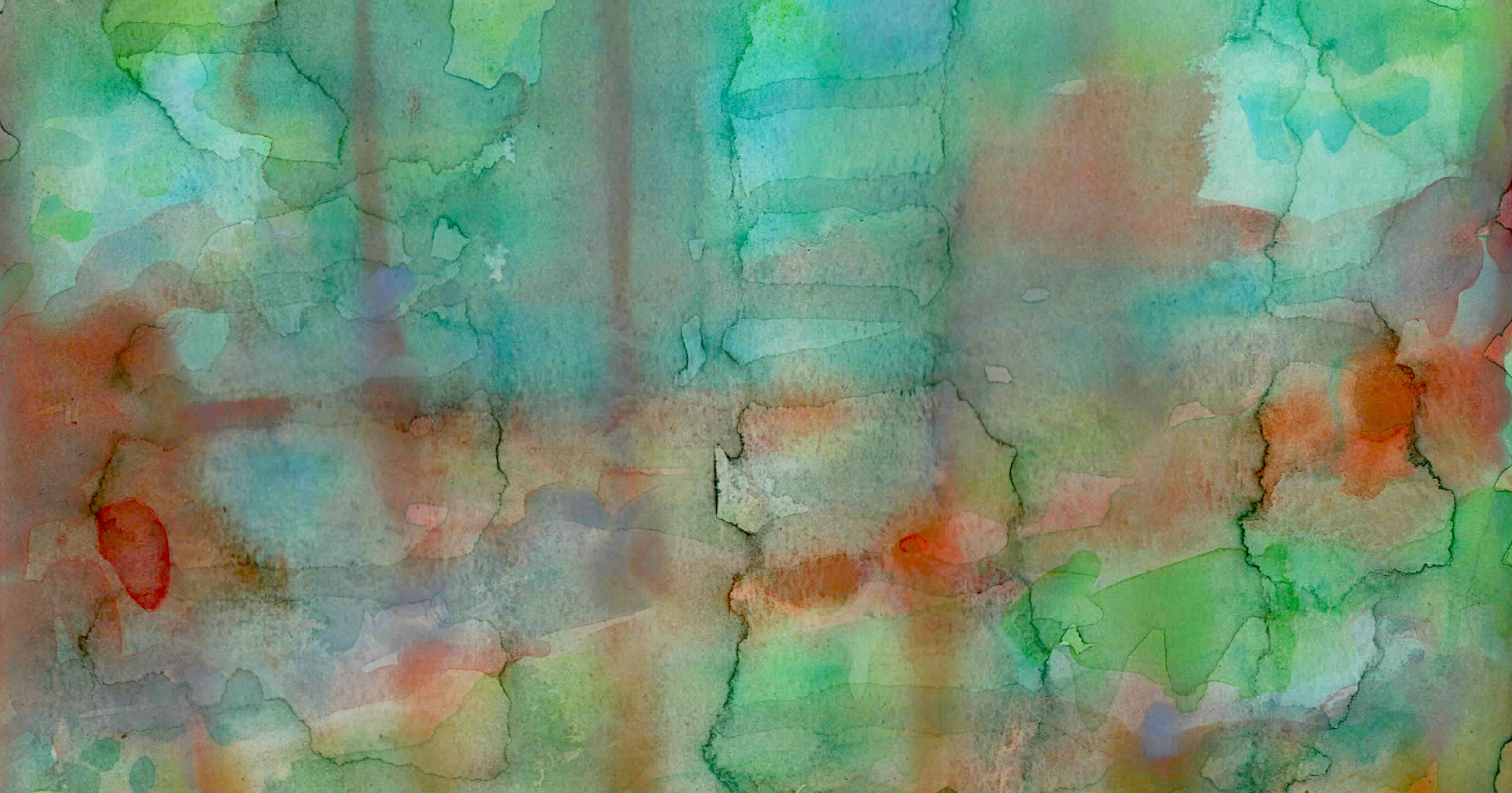 Nature‑inspired abstract watercolor, raw pigment and gentle water movement